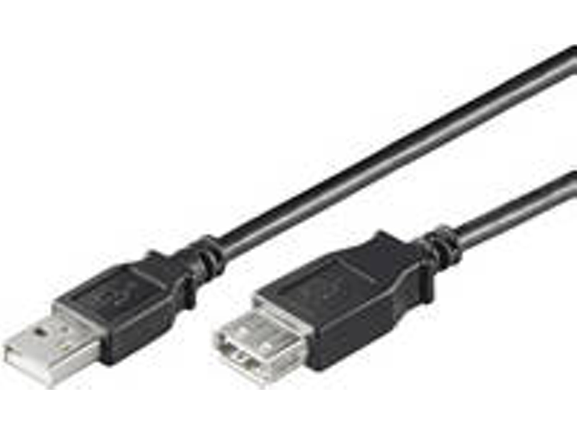 Cable USB GOOBAY (USB - USB - 3 m - Negro)