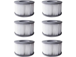 6 Filtros Para Piscinas Inflables Mspa, Cartuchos De Filtro Jsq Mejorados