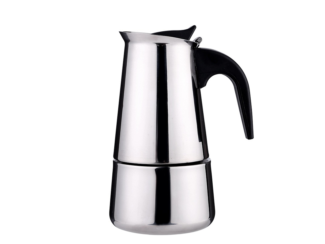 Café de acero inoxidable Café Mocha Café Latte Filtro Estufa Fabricante de café Pote Filtro Herramientas de bebidas | Cafeteras