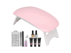Lámpara LED profesional de secado rápido para manicura de gel en casa. Ly Ebike