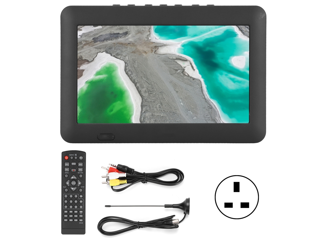 Televisión digital de 8 pulgadas (reproducción desde memoria USB, portátil)