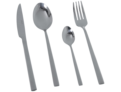 Set 24 Cubiertos Acero Brillo DRW (NA)