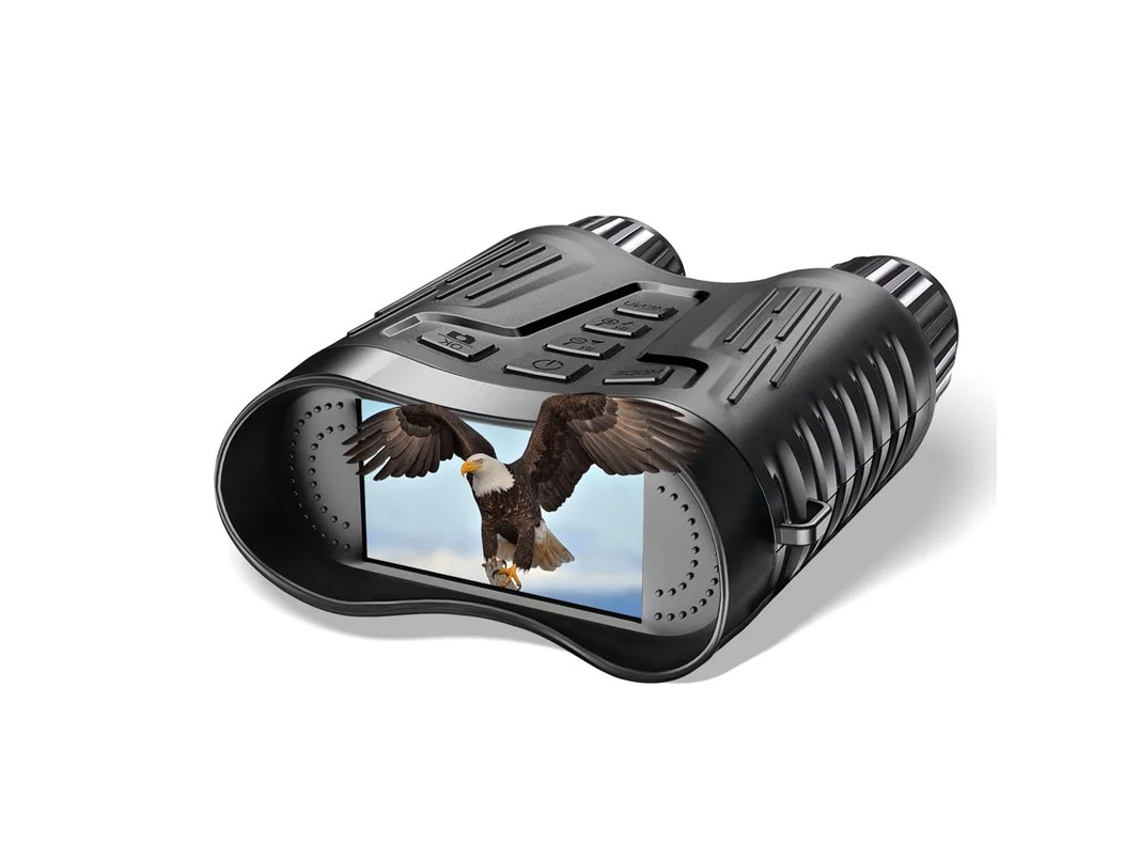 Gafas de visión nocturna 4K 3 en 2, binoculares de visión nocturna HD con pantalla grande, visión nocturna infrarroja y zoom digital de 8x. Bestvite