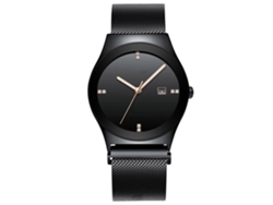 Reloj De Pulsera Hombre Biden De Moda Casual Analógico Resistente Al Agua Con Movimiento De Cuarzo