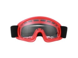 Gafas protectoras para niños para moto, ciclismo y esquí al aire libre, antiimpacto y con protección contra el viento, color rojo