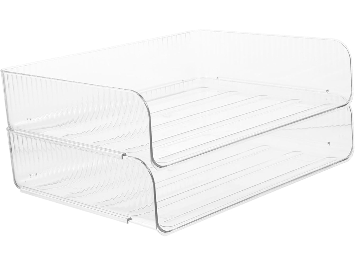 Besportble Organizador De Oficina Y Estantes De Escritorio De Plástico 32.00x24.00x14.00cm - Tamaño: 32.00x...