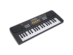 Teclado Eletrônico Multifuncional Teclado de Piano Eletrônico Brinquedos de Ensino de Música Portátil de 3 a 8 Anos de Idade para Crianças  GERTIZ 