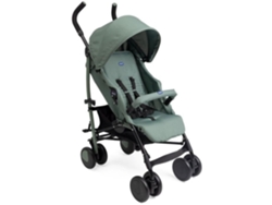 Cochecito Chicco Echo Lite de 4 ruedas con sombrilla, color verde