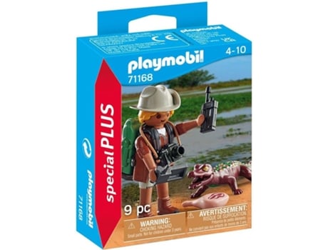 Special Plus Investigador Con Caiman PLAYMOBIL
