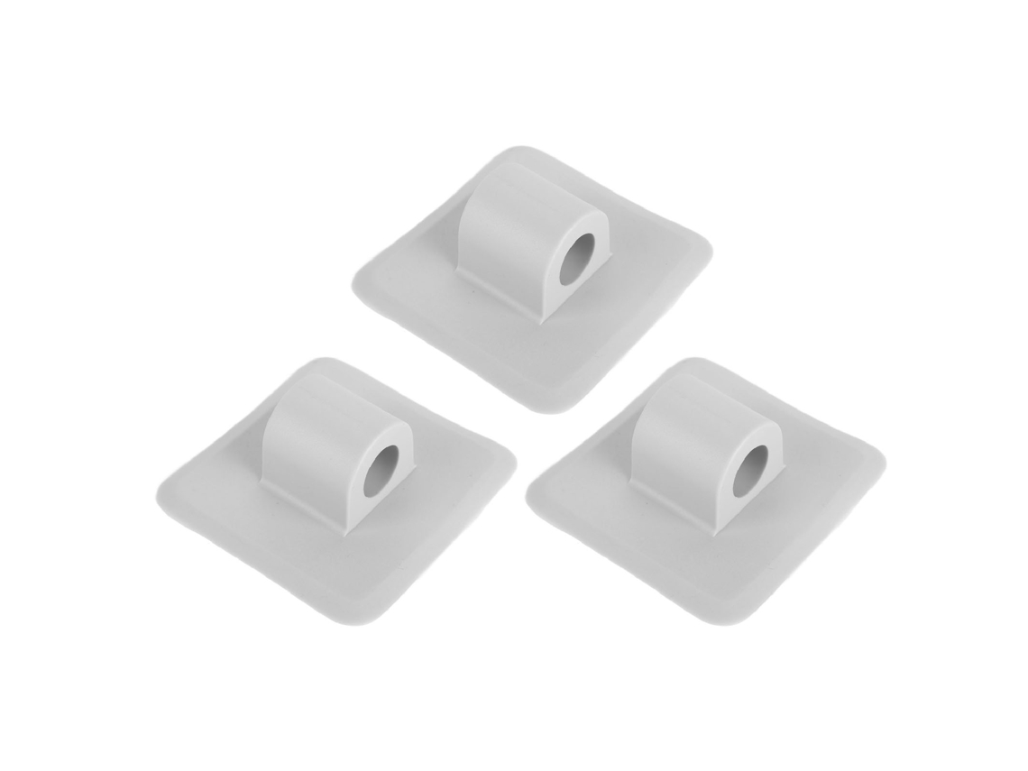 Soporte De Motor Para Barco De 3 Piezas Con Hebilla De Pvc Para Asegurar El Motor Y La Cuerda/correa - Gris