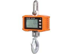 Báscula de grúa de alta resistencia para trabajos al aire libre, báscula electrónica de gancho con pantalla LCD retroiluminada, función de retención