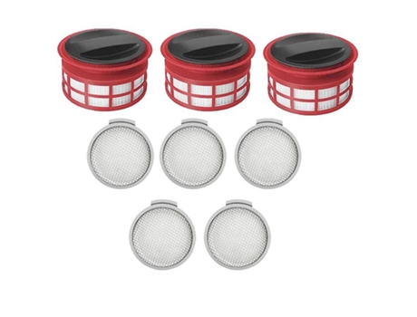 Para filtro de algodão frontal xiaomi roborock h7 e filtro hepa traseiro