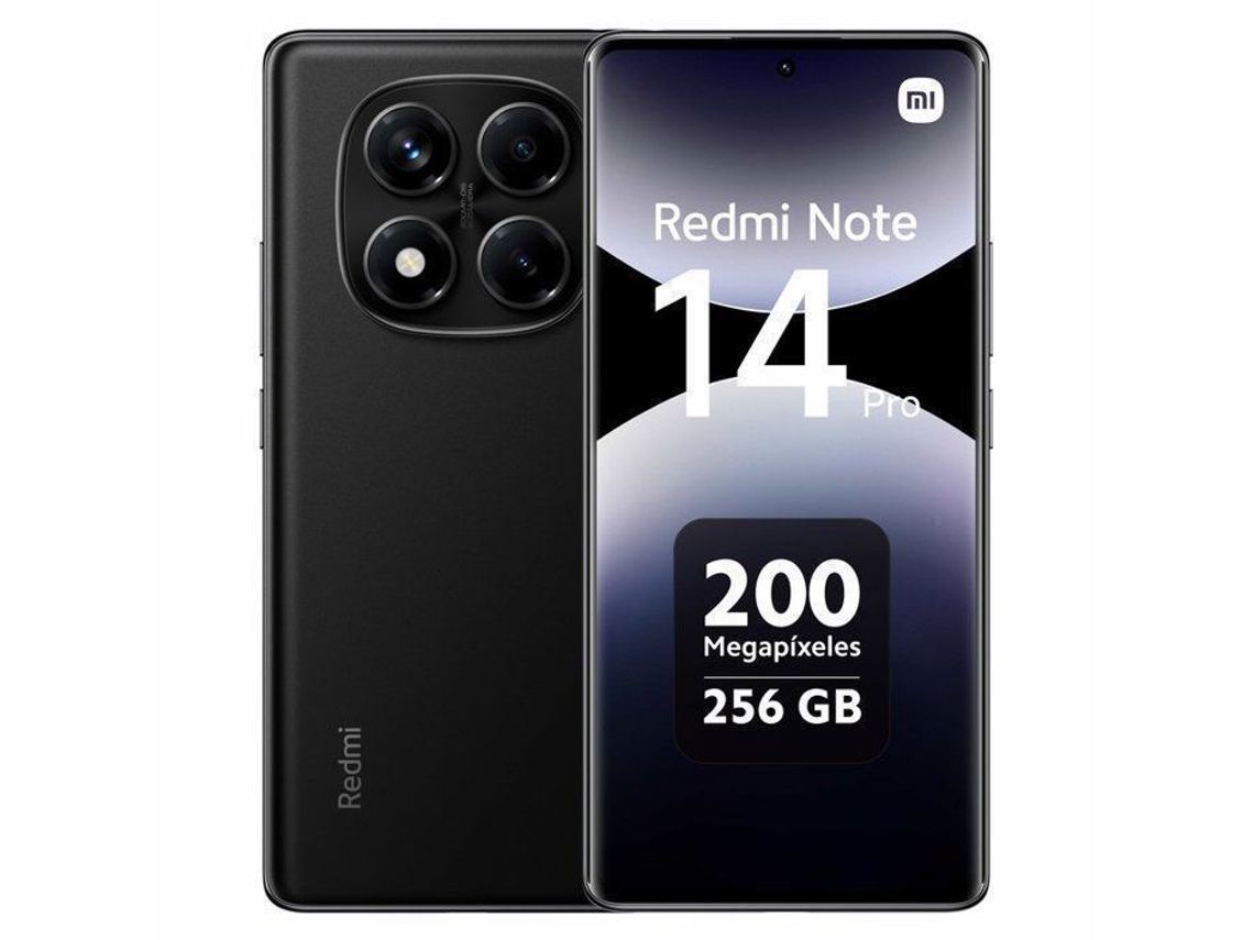 Smartphone Xiaomi Redmi Note 14 Pro 4g Con 8g De Ram E 256g De Rom - Negro