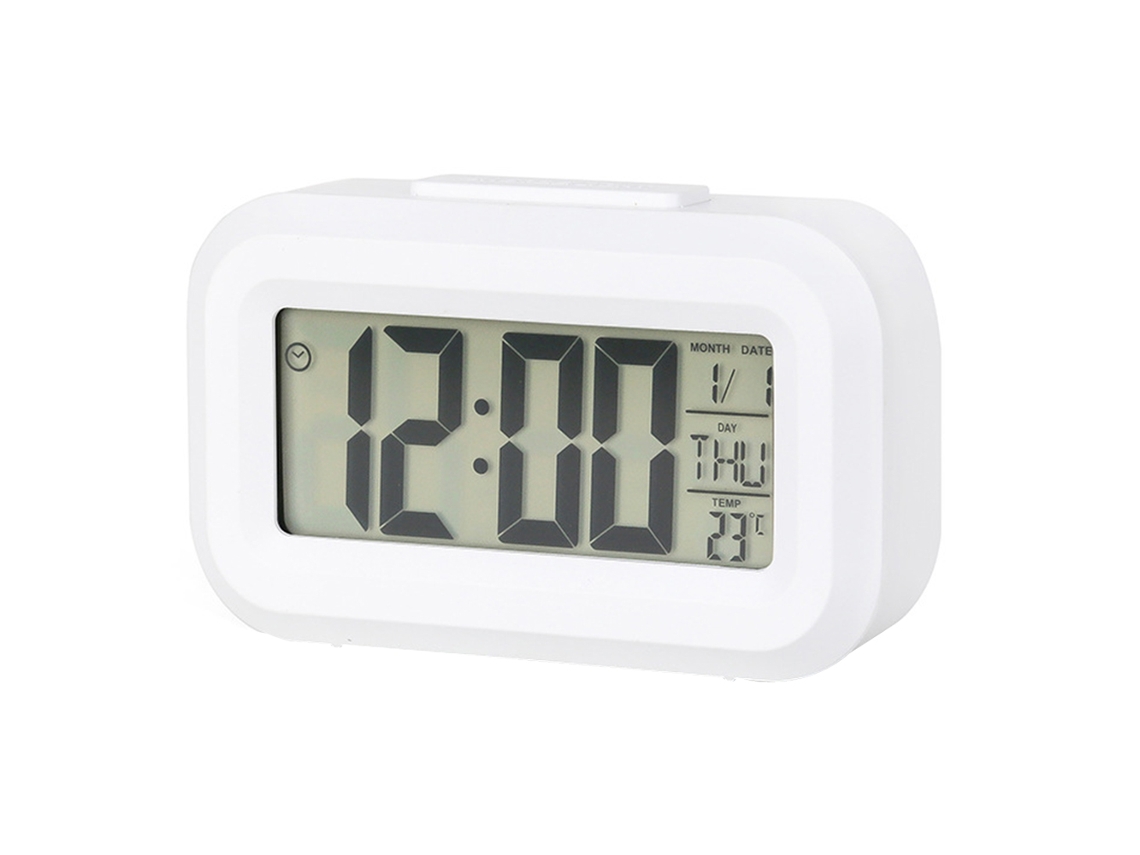 Reloj despertador electrónico inteligente multifuncional Jeiibrzui para escritorio