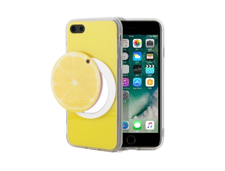 Funda Espejo Limón para iPhone 8 Plus MUVIT Amarillo