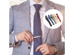 Pinza De Corbata Clásica Para Hombre, Ideal Para Negocios, Bodas Y Como Accesorio Sencillo Para Corbata.