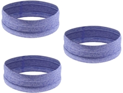 Juego de 3 diademas deportivas para yoga y fitness, lavables, accesorio práctico para maquillaje y