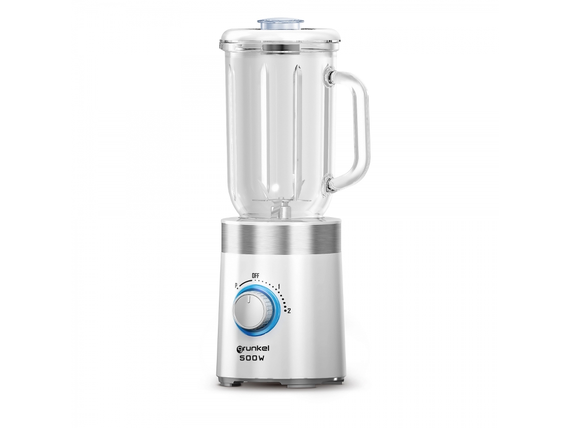 Batidora de Vaso BAT-350SMOOTH - Con 450W y 600ml - Blanco GRUNKEL