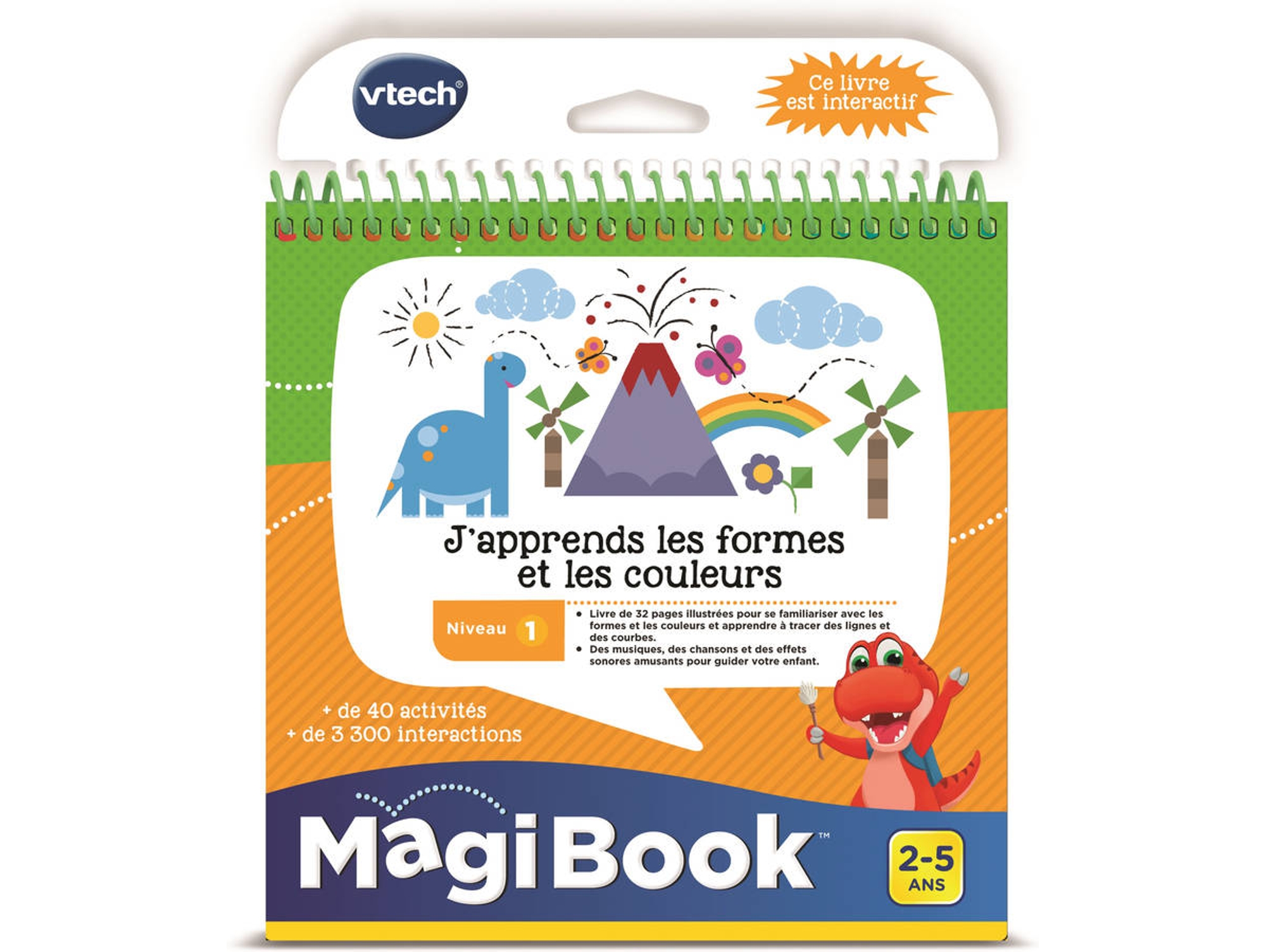 Juego Didáctico VTECH Livre J'apprends Les Formes Et Les Couleurs