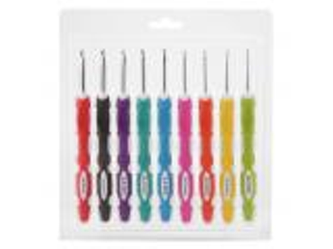 Kit de ganchos de lana Sygo (tejido suave y ergonómico)