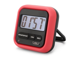 Cronómetro Digital De Cocina Con Alarma Potente Y Pantalla Lcd Grande Para Usar En La Cocina, En El Aula Y En El Baño.
