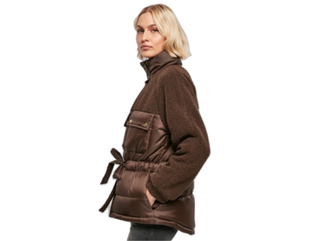 Abrigo para Mujer URBAN CLASSICS (3xl - Marrón)