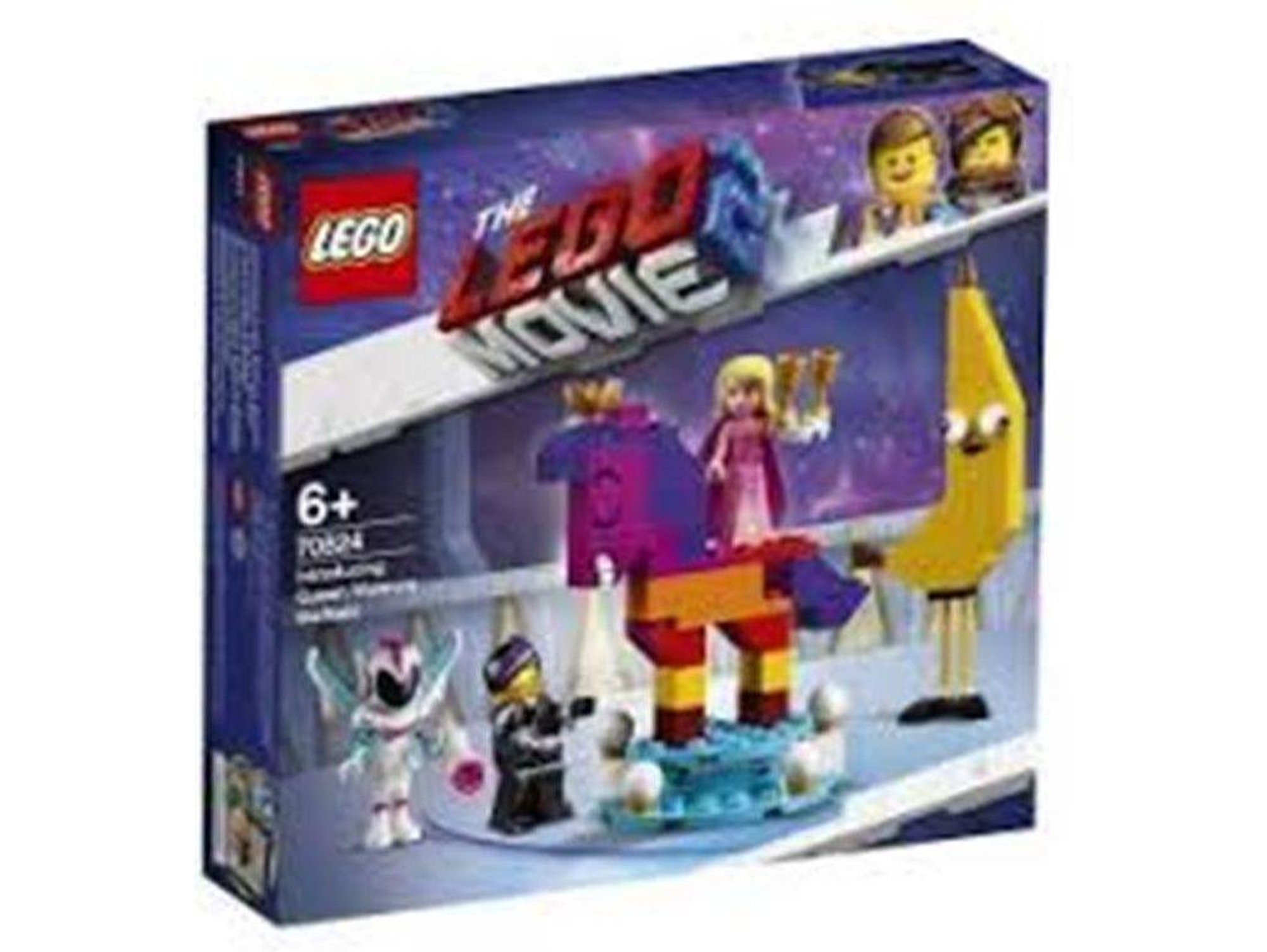 LEGO The LEGO Movie 2: Introducing Queen Watevra Wa'Nabi - 70824 (Idade mínima: 6 - 115 Peças)