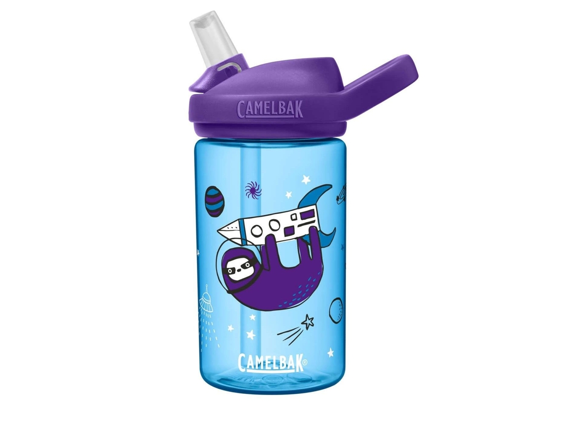 CAMELBAK Eddy+ Kids Sloths In Space 14Oz / 400Ml Spill Proof Water Bottle