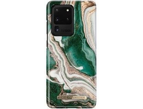 Carcasa Samsung Galaxy S20 Ultra LMOBILE Jade Mármol Dorado