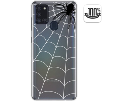Carcasa Samsung Galaxy A21s TUMUNDOSMARTPHONE Araña Multicolor