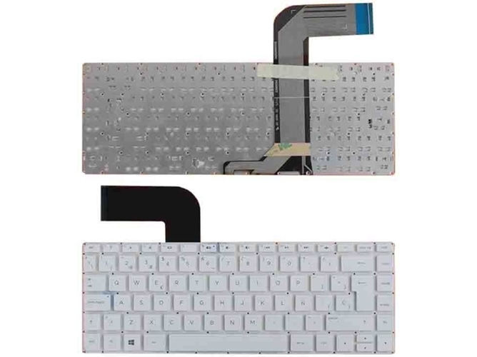 Teclado para Portátil HP Pavilion 14-V219Tx V245Tx V246Tx V034Tx Blanco