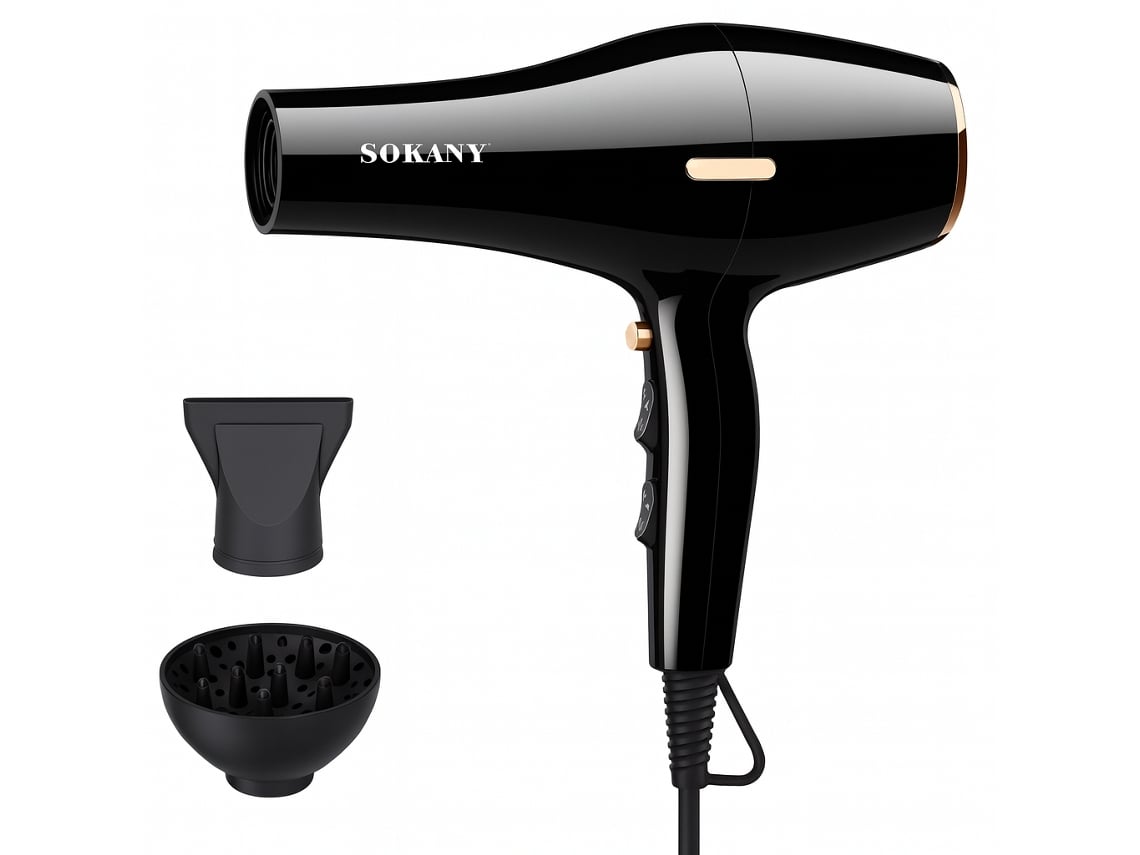 Secador de pelo 3000w Sokany Sk 2225 Negro