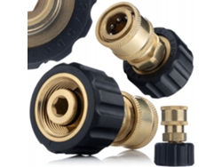 Adaptador interno M22 de 14 mm – Conexión rápida de 3/8” | Latón duradero | Compatible con hidrolimpiadoras de alta presión