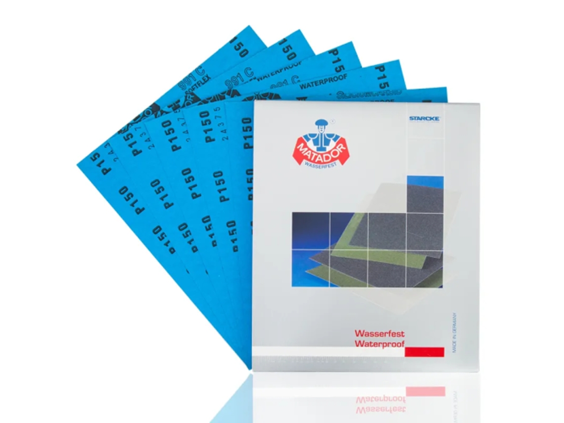 Hojas De Papel Lija STARCKE Agua Matador P2000
