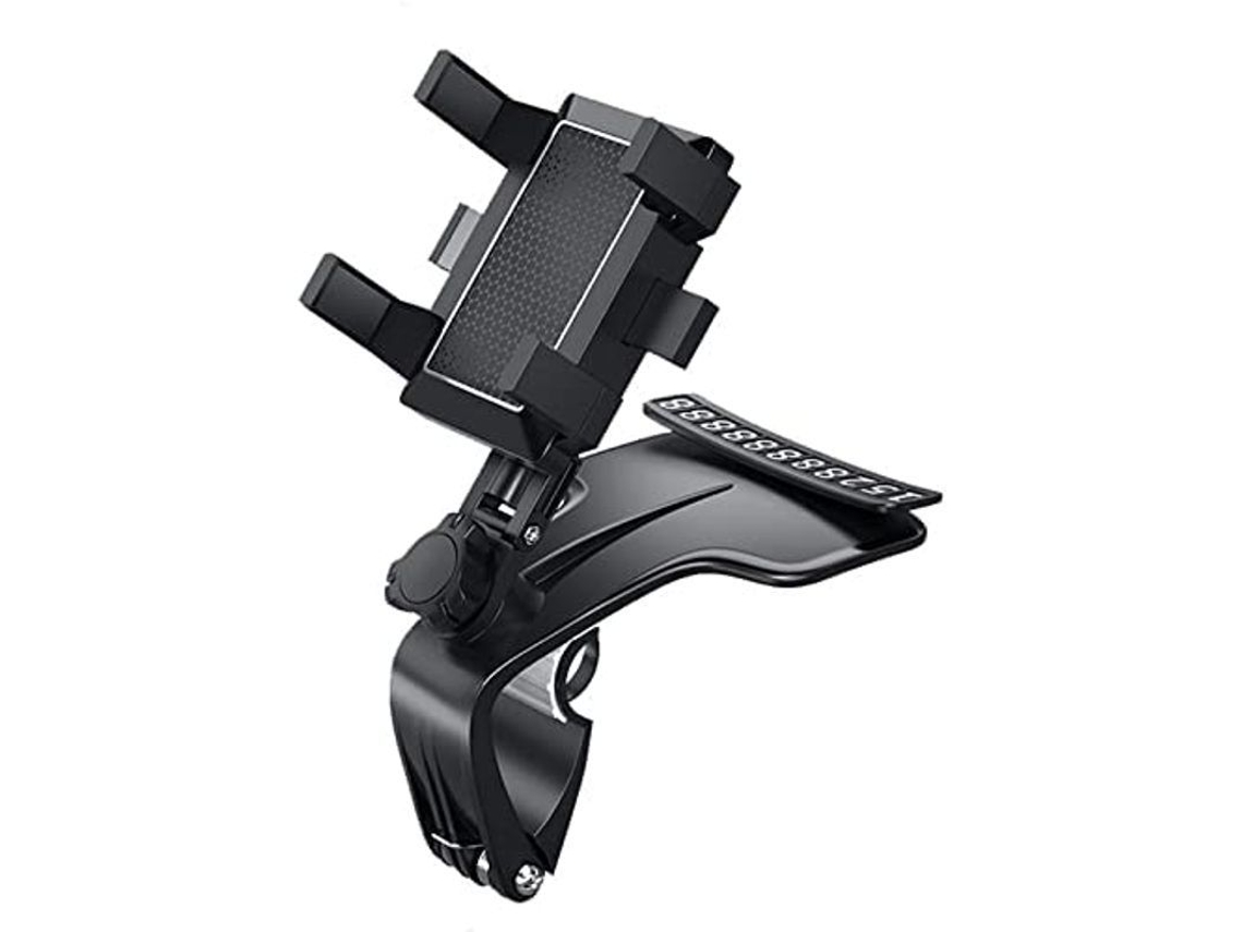 Soporte Universal Para Teléfono Móvil Para Salpicadero De Coche Con Rotación De 1200 Grados, Compatible Con Smartphones De 3 A 7 Pulgadas (iphone Y Android).
