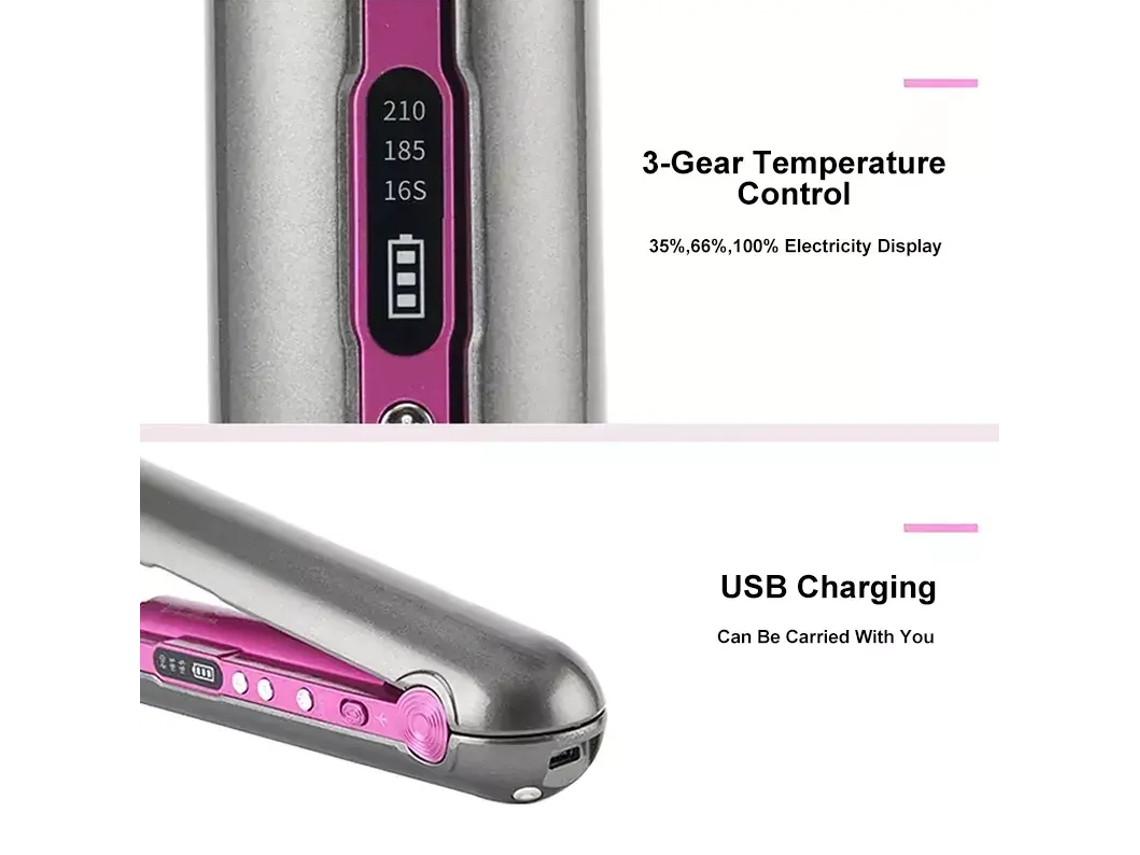 Modelador de Cabelo OHPA PRITECH TA-2888 (165°C 210°C Níveis