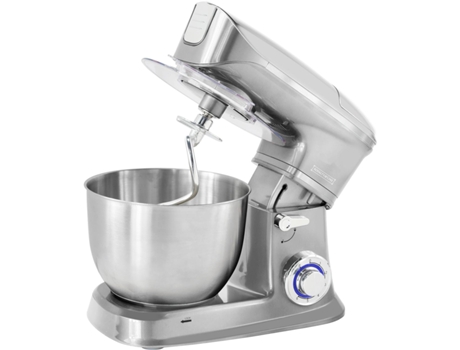 Máquina de cocina elegante con 6 velocidades Plata