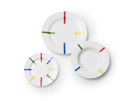 Vajilla BENETTON (Porcelana - Muticolor)