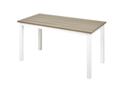 Mesa De Refeição De Jardim Messina 100 Cm 52 Cm Branco