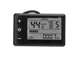 Vlrla-pantalla Lcd Para Patinete Eléctrico S866 24v 36v 48v 60v 6 Pin Panel De Control Resistente Al Agua