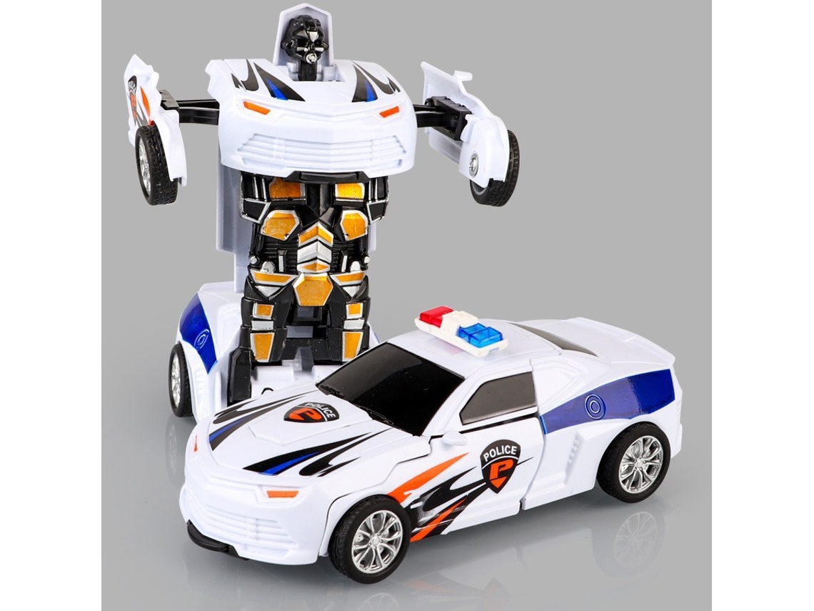El coche de juguete Mini Chevrolet Transformer Robot es adecuado para regalos de cumpleaños infantiles Cuich