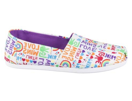 Zapatillas Deportivas TOMS Alpargata (Blanco - Material Sintético- 37,5)
