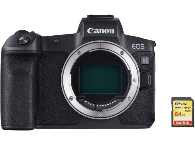 Kit Cámara Mirrorless CANON R + 64GB SD