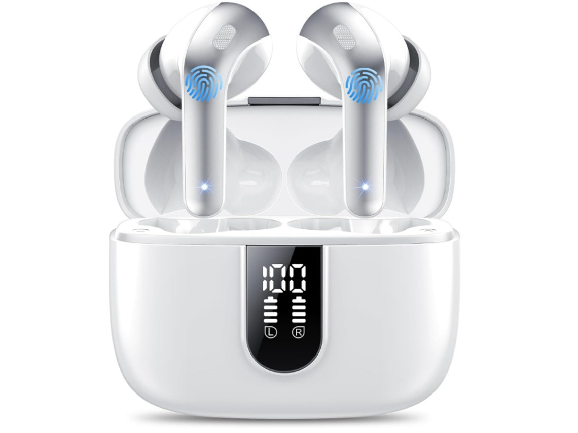 Auriculares YIZHOOD Bluetooth Blanco