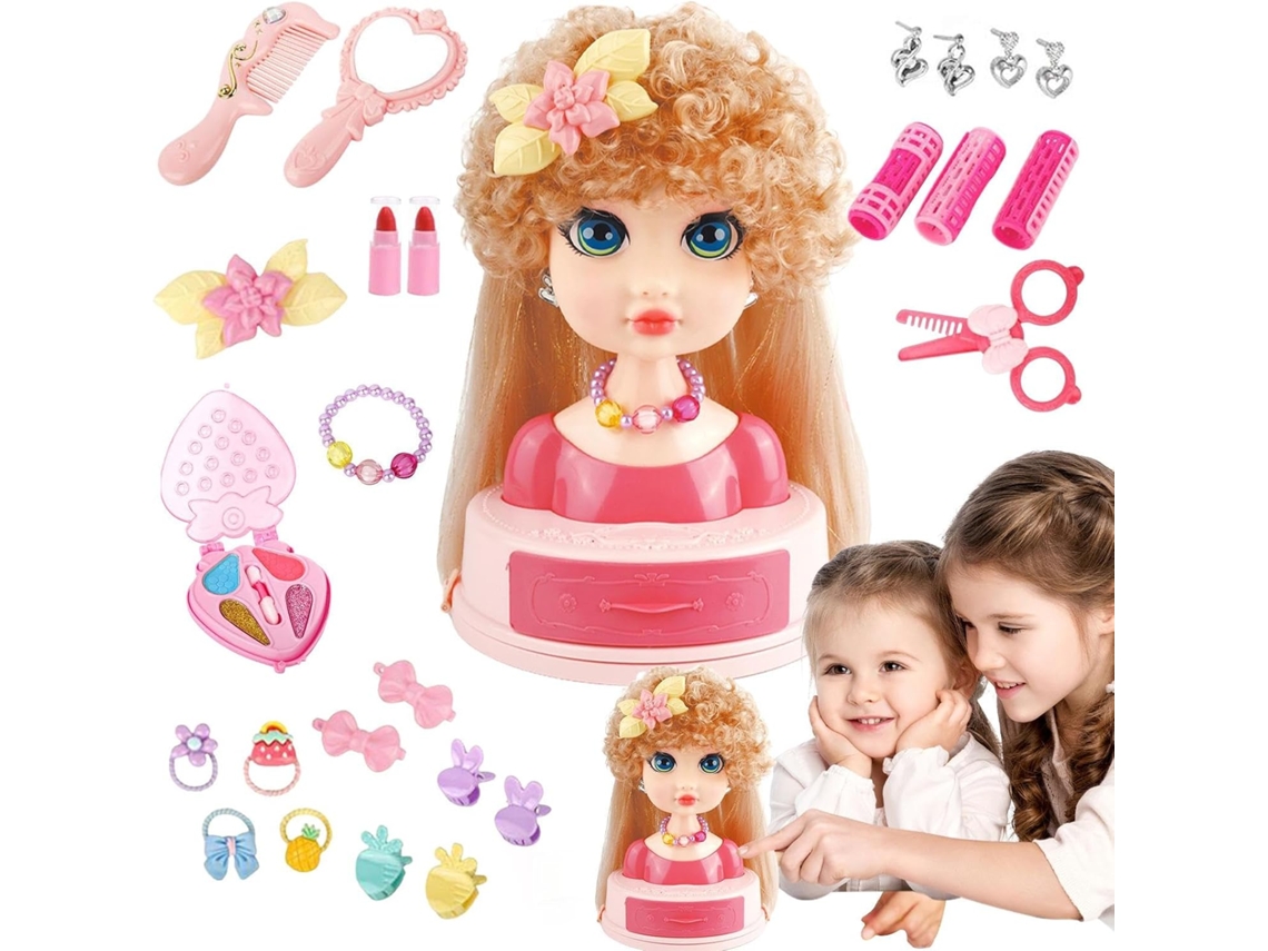 Cabeza De Para Coiffure, Set Beauté Apprendre