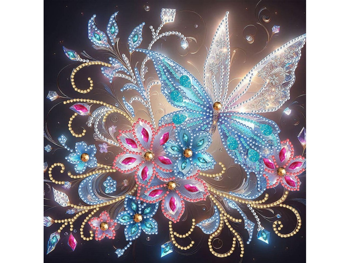 Pintura de diamante SIURN Ab37, manualidades, decoración del hogar (30 x 30 cm)