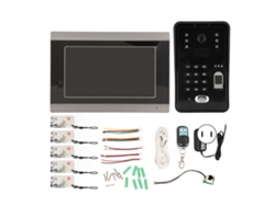 Cámara de timbre inteligente con Wi-Fi, visión nocturna y control táctil, 7 pulgadas, Plug & Play.