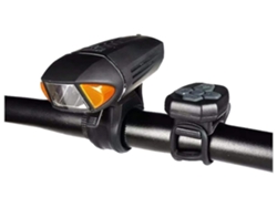 Luces de bicicleta IPX4 recargables por USB con control remoto, color negro Yizhood