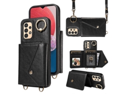 Funda De Piel Sintética Con Soporte Para Anillo Para Samsung Galaxy A13 4g/a13 5g/a04 4g/a04s 4g