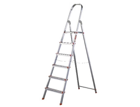 Rolser escaleras aluminio domestica plus 6 peld dop004 en131
